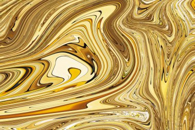 Gold liquid marble background luxury style
