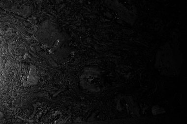 Eski siyah arka plan. Grunge dokusu. Siyah duvar kağıdı. Tahta, tebeşir tahtası odası.