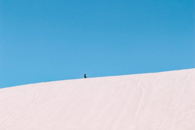 Dunas de Taton, Catamarca, Arjantin 'deki kum tepelerinde tanınmayan biri. Yüksek kalite fotoğraf