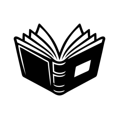 Open book icon. Reading and Education vector illustration.