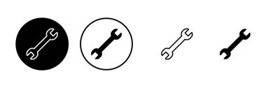 Anahtar simgeleri ayarlandı. Anahtar vektör simgesi. Anahtar sembolü