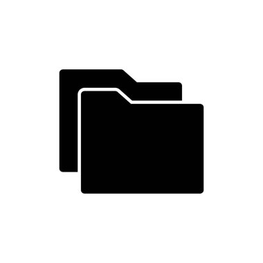 Dizin Simgesi beyaz arkaplanda izole edildi. Dizin ve belge Simgesi. simge arşivi