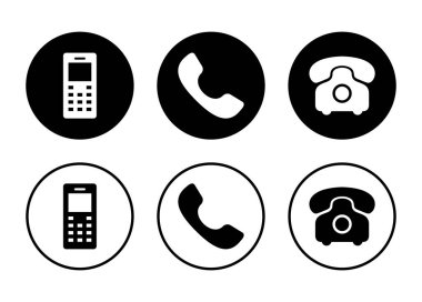 Telefon simgesi vektörü beyaz arkaplanda izole edildi. Telefon vektör simgesi. Cep telefonu. Telefon ikonu. Cep telefonu