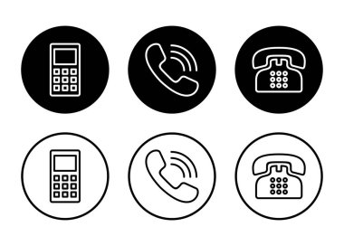 Telefon simgesi vektörü beyaz arkaplanda izole edildi. Telefon vektör simgesi. Cep telefonu. Telefon ikonu. Cep telefonu