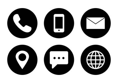 Beyaz arkaplanda izole edilmiş ikon vektörüyle bağlantı kurun. Kartvizit iletişim bilgisi simgesi. Web simgesi vektörü. 