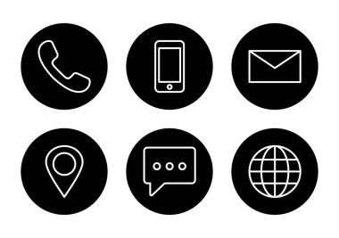 Beyaz arkaplanda izole edilmiş ikon vektörüyle bağlantı kurun. Kartvizit iletişim bilgisi simgesi. Web simgesi vektörü. 