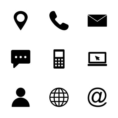 Beyaz arkaplanda izole edilmiş ikon vektörüyle bağlantı kurun. Kartvizit iletişim bilgisi simgesi. Web simgesi vektörü. 