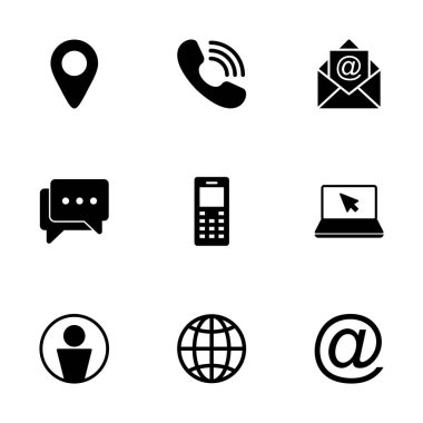 Beyaz arkaplanda izole edilmiş ikon vektörüyle bağlantı kurun. Kartvizit iletişim bilgisi simgesi. Web simgesi vektörü. 