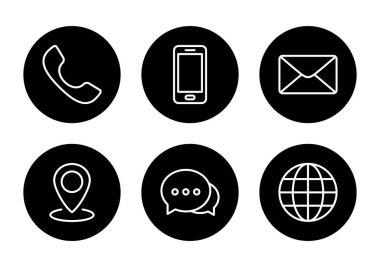 Beyaz arkaplanda izole edilmiş ikon vektörüyle bağlantı kurun. Kartvizit iletişim bilgisi simgesi. Web simgesi vektörü. 