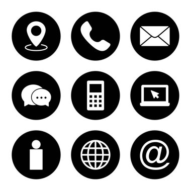 Beyaz arkaplanda izole edilmiş ikon vektörüyle bağlantı kurun. Kartvizit iletişim bilgisi simgesi. Web simgesi vektörü. 