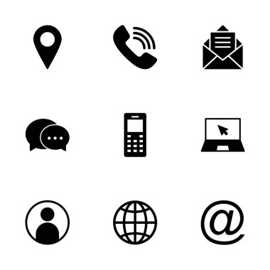 Beyaz arkaplanda izole edilmiş ikon vektörüyle bağlantı kurun. Kartvizit iletişim bilgisi simgesi. Web simgesi vektörü. 