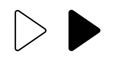 Ok simgesi vektörü beyaz arkaplanda izole edildi. Ok sembolü. Ok vektör simgesi