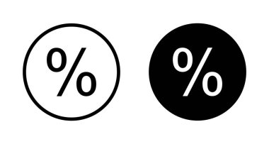 İndirim simgesi vektörü beyaz arkaplanda izole edildi. İndirim etiketi simgesi. 