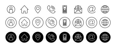 Beyaz arkaplanda izole edilmiş ikon vektörüyle bağlantı kurun. Kartvizit iletişim bilgisi simgesi. Web simgesi vektörü. 