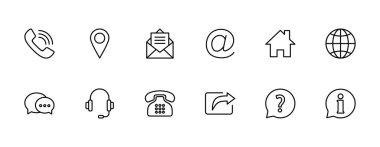 Beyaz arkaplanda izole edilmiş ikon vektörüyle bağlantı kurun. Kartvizit iletişim bilgisi simgesi. Web simgesi vektörü. 