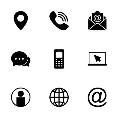 Beyaz arkaplanda izole edilmiş ikon vektörüyle bağlantı kurun. Kartvizit iletişim bilgisi simgesi. Web simgesi vektörü. 