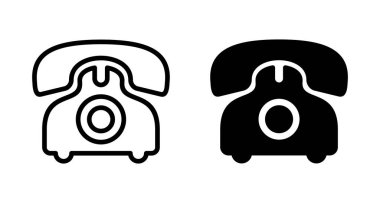 Telefon simgesi vektörü beyaz arkaplanda izole edildi. Telefon simgesi vektörü. Simge vektörünü ara.