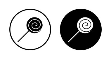 Şeker ikonu vektörü beyaz arkaplanda izole edildi. Şeker vektörü simgesi