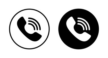 Beyaz arkaplanda ikon vektörü izole edildi. Telefon simgesi vektörü. Cep telefonu. telefon simgesi
