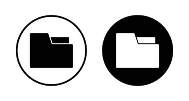 Dizin Simgesi vektörü beyaz arkaplanda izole edildi. Dizin ve belge Simgesi. simge arşivi