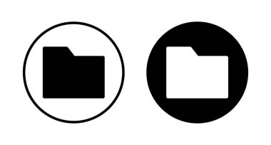 Dizin Simgesi vektörü beyaz arkaplanda izole edildi. Dizin ve belge Simgesi. simge arşivi