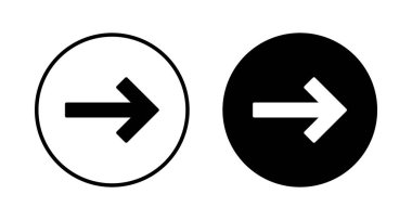 Ok simgesi vektörü beyaz arkaplanda izole edildi. Ok sembolü. Ok vektör simgesi