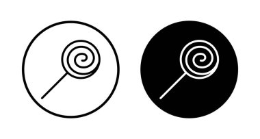 Şeker ikonu vektörü beyaz arkaplanda izole edildi. Şeker vektörü simgesi