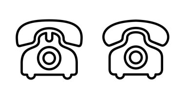 Telefon simgesi vektörü beyaz arkaplanda izole edildi. Telefon simgesi vektörü. Simge vektörünü ara.