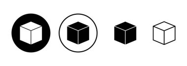 Kutu simgesi vektörü beyaz arkaplanda izole edildi. Karton kutu, ambalaj açık. Kutu vektörü simgesi