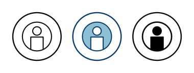 Kullanıcı Simgesi vektörü beyaz arkaplanda izole edildi. İnsan imzası. insanlar simgesi. 
