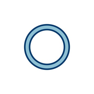 Rozet simgesi vektörü beyaz arkaplanda izole edildi. Ödül ikonu. Başarmak. Damga