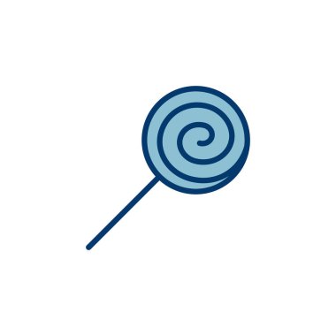 Şeker ikonu vektörü beyaz arkaplanda izole edildi. Şeker vektörü simgesi