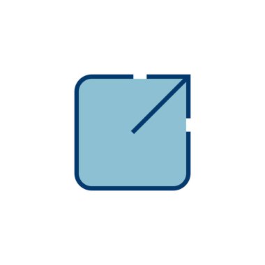 Beyaz arkaplanda bağlantı simgesi vektörü izole edildi. Bağlantı vektör simgesi. Dış bağlantı sembolü vektör simgesi. Hiper Bağlantı sembolü