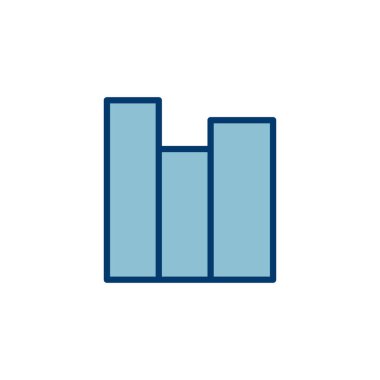 Kütüphane simgesi vektörü beyaz arkaplanda izole edildi. Kitap simgesi vektörü