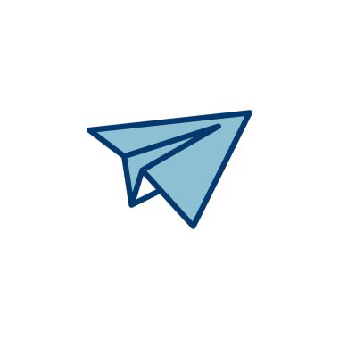 Beyaz arkaplanda izole edilmiş düzlem simgesi vektörü. Uçak vektör simgesi. Uçuş taşıma sembolü. Seyahat elementi çizimi. Tatil sembolü. Uçak.