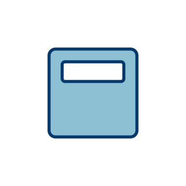 Beyaz arkaplanda izole edilmiş simge vektörünü ölçeklendirir. Kanun ölçekli ikon. Vektör simgesini ölçeklendirir. Adalet