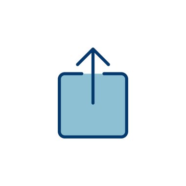 Beyaz arkaplanda izole edilmiş simge vektörünü paylaş. Vektör simgesini paylaş