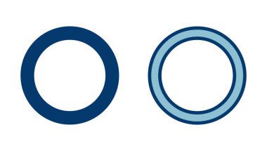 Rozet simgesi vektörü beyaz arkaplanda izole edildi. Ödül ikonu. Başarmak. Damga