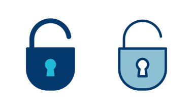 Simge vektörünü beyaz arkaplanda izole et. Şifreleme simgesi. Güvenlik sembolü. Güvenli. Özel