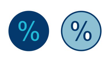 İndirim simgesi vektörü beyaz arkaplanda izole edildi. İndirim etiketi simgesi. 