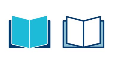 Kitap simgesi vektörü beyaz arkaplanda izole edildi. Kitap vektör simgesi. Kitap simgesi