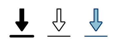 Beyaz arkaplanda izole edilmiş simge vektörü indir. Vektör simgesi indiriliyor