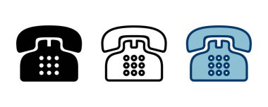 Telefon simgesi vektörü beyaz arkaplanda izole edildi. Telefon simgesi vektörü. Simge vektörünü ara.