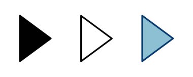 Ok simgesi vektörü beyaz arkaplanda izole edildi. Ok sembolü. Ok vektör simgesi