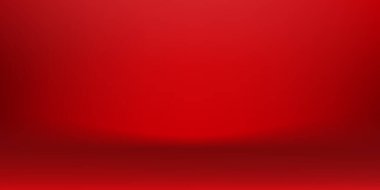 Kırmızı duvar arkaplanı, Sevgililer Günü için Boş Galeri Salonu 'nun Vektör arkaplanı, Çin Yeni Yılı, Noel, Ürün Sunumu için Sonbahar Festivali