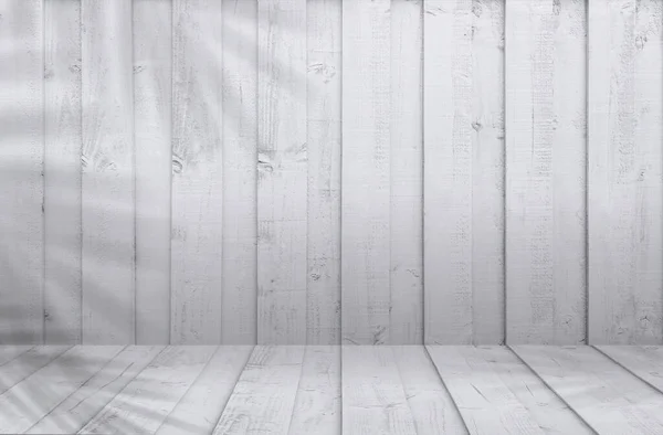 Fehér Háttér Mosott Textúra Kókuszpálmafalevél Árnyékban Vintage Falevelek Sziluett Csíkos — Stock Fotó