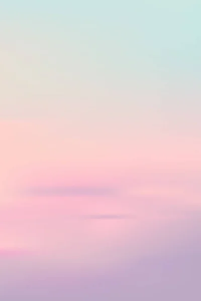 Sunset Sky Háttérvilág Sunrise Puha Rózsaszín Zöld Elmosódott Pasztell Színű — Stock Vector
