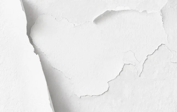 Tinta Descascamento Textura Parede Concreto Tinta Cor Branca Rachadura Chão — Fotografia de Stock