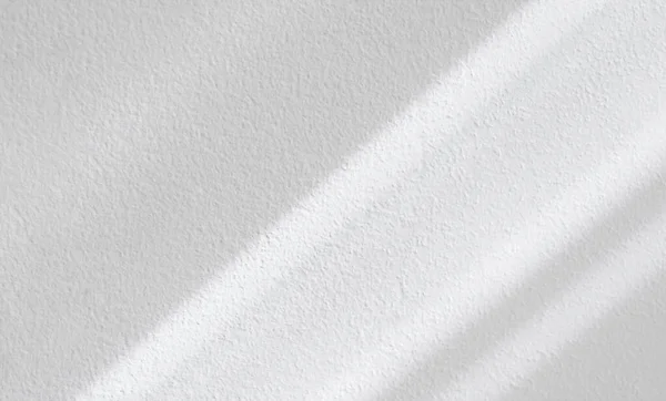 Texture Mur Béton Avec Ombre Lumière Naturelle Superposée Ciment Blanc — Photo