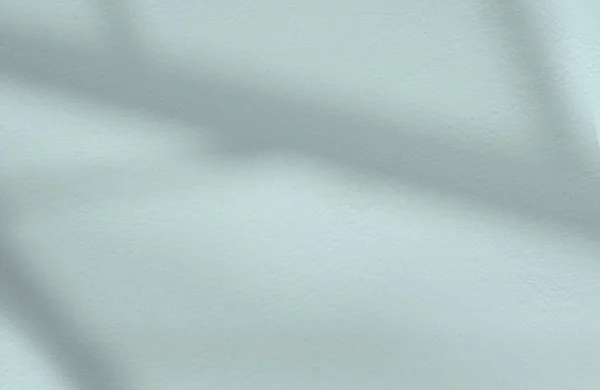 Blaue Betonwand Studio Hintergrunddisplay Mit Abstrakten Schatten Aus Dem Fenster — Stockfoto